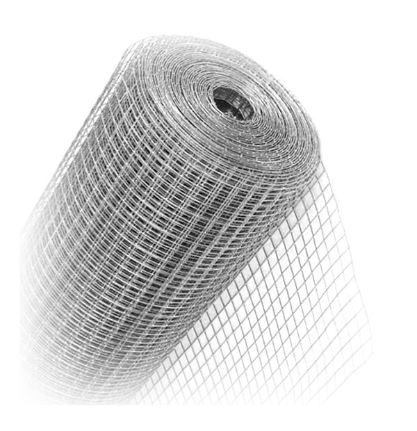 Pletivo proti krtkom - pozink. 10x10 mm - pre 2 komorový vyvýšený záhon