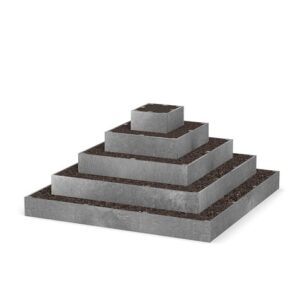 Pyramída na jahody 2x2x1m Pyramída na jahody 2x2x1m