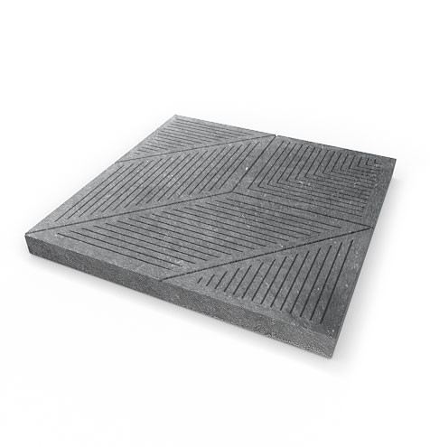 Terasová dlažba plastová - 500x500x40mm